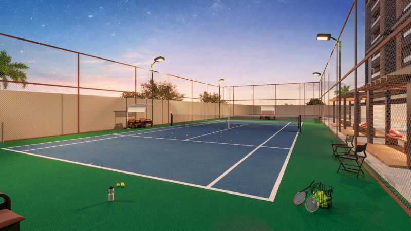 Conheça Quadra de Tenis. do imóvel - Apartamento 3 quartos à venda Residencial Portal do Lago, Sumaré - R$ 485.100 - CLAP30003 - 17 Quadra de Tenis. - 17