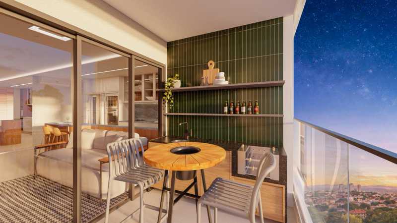Conheça Varanda Goumet. do imóvel - Apartamento 3 quartos à venda Residencial Portal do Lago, Sumaré - R$ 485.100 - CLAP30003 - 30 Varanda Goumet. - 30