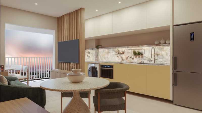 Conheça Living. do imóvel - Apartamento 2 quartos à venda Jardim Golden Park Residence, Hortolândia - R$ 309.900 - CLAP20004 - 2 Living. - 2