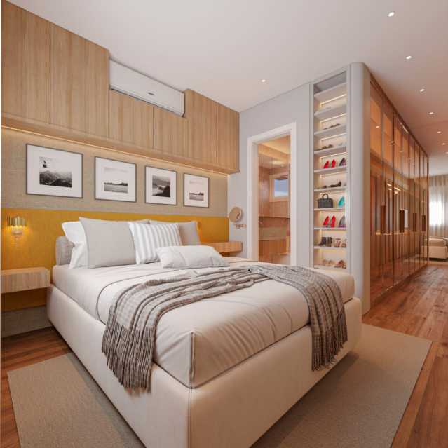 Conheça Quarto . do imóvel - Apartamento 2 quartos à venda Jardim Golden Park Residence, Hortolândia - R$ 309.900 - CLAP20004 - 10 Quarto . - 10