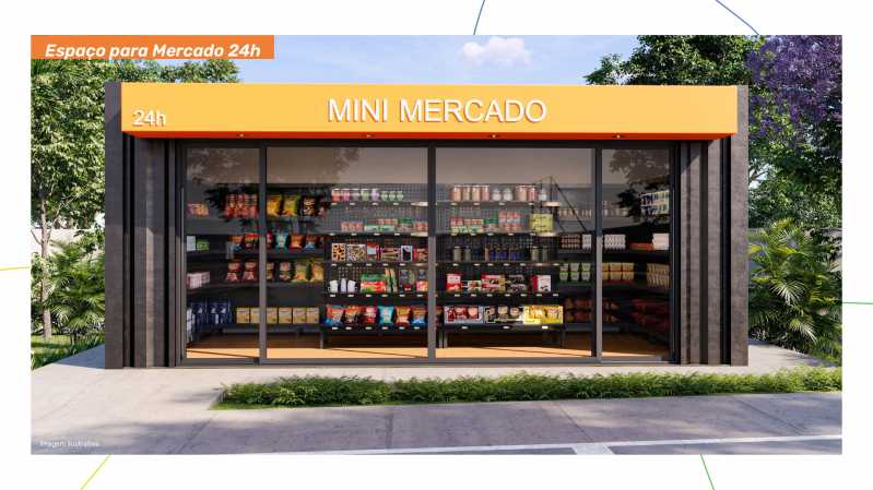 Conheça Mercado do imóvel - Apartamento 2 quartos à venda Jardim Minda, Hortolândia - R$ 264.900 - CLAP20011 - 8 Mercado - 8