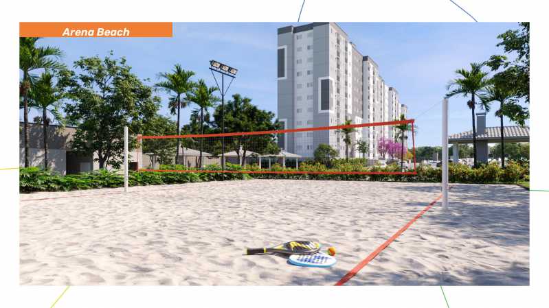 Conheça Quadra de Areia do imóvel - Apartamento 2 quartos à venda Jardim Minda, Hortolândia - R$ 264.900 - CLAP20011 - 11 Quadra de Areia - 11