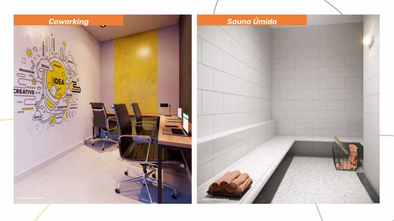 Conheça Sauna Úmida e Coworking do imóvel - Apartamento 2 quartos à venda Jardim Minda, Hortolândia - R$ 298.900 - CLAP20013 - 14 Sauna Úmida e Coworking - 14