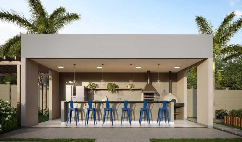 Conheça Espaço Churrasco. do imóvel - Apartamento 2 quartos à venda Jardim Novo Ângulo, Hortolândia - R$ 264.000 - CLAP20015 - 3 Espaço Churrasco. - 3