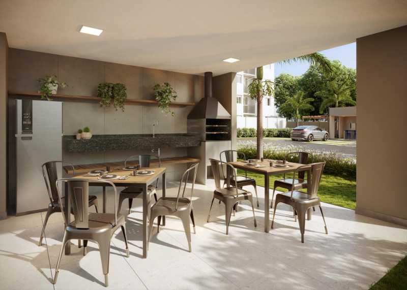 Conheça Espago Churrasco. do imóvel - Apartamento 2 quartos à venda Jardim Novo Ângulo, Hortolândia - R$ 264.000 - CLAP20015 - 6 Espago Churrasco. - 6