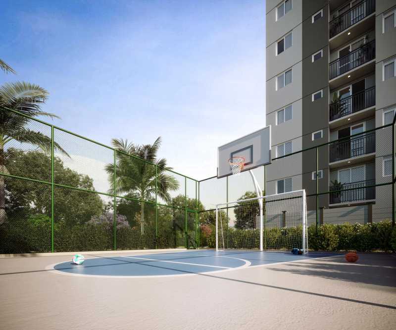 Conheça Mini Quadra. do imóvel - Apartamento 2 quartos à venda Jardim Novo Ângulo, Hortolândia - R$ 264.000 - CLAP20015 - 7 Mini Quadra. - 7