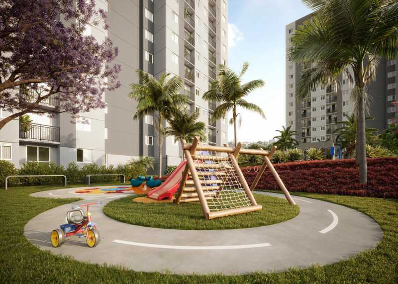 Conheça Pista de Velotrol e Playground do imóvel - Apartamento 2 quartos à venda Jardim Novo Ângulo, Hortolândia - R$ 264.000 - CLAP20015 - 10 Pista de Velotrol e Playground - 10