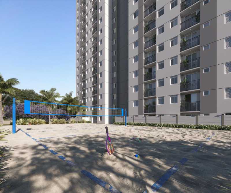 Conheça Quadra de Areia. do imóvel - Apartamento 2 quartos à venda Jardim Novo Ângulo, Hortolândia - R$ 264.000 - CLAP20015 - 12 Quadra de Areia. - 12