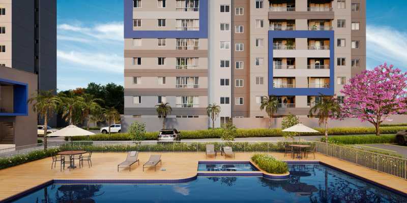 Conheça Piscina Diurna. do imóvel - Apartamento 2 quartos à venda Chácara Bela Vista, Sumaré - R$ 289.000 - CLAP20005 - 14 Piscina Diurna. - 14