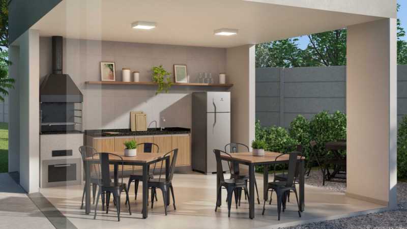 Conheça Espaço Churrasco do imóvel - Apartamento 2 quartos à venda Jardim Denadai (Nova Veneza), Sumaré - R$ 235.900 - CLAP20016 - 2 Espaço Churrasco - 2