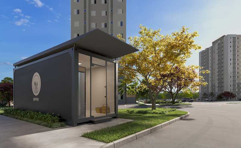 Conheça Espaço para Empório do imóvel - Apartamento 2 quartos à venda Parque das Nações (Nova Veneza), Sumaré - R$ 237.900 - CLAP20017 - 4 Espaço para Empório - 4