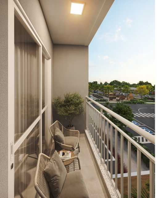 Conheça Varanda do imóvel - Apartamento 2 quartos à venda Parque das Nações (Nova Veneza), Sumaré - R$ 237.900 - CLAP20017 - 15 Varanda - 15