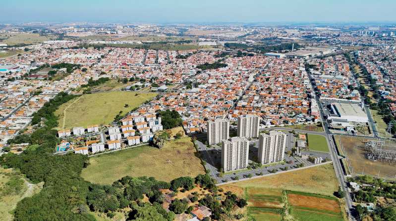 Conheça Vista Aérea do imóvel - Apartamento 2 quartos à venda Parque das Nações (Nova Veneza), Sumaré - R$ 237.900 - CLAP20017 - 16 Vista Aérea - 16