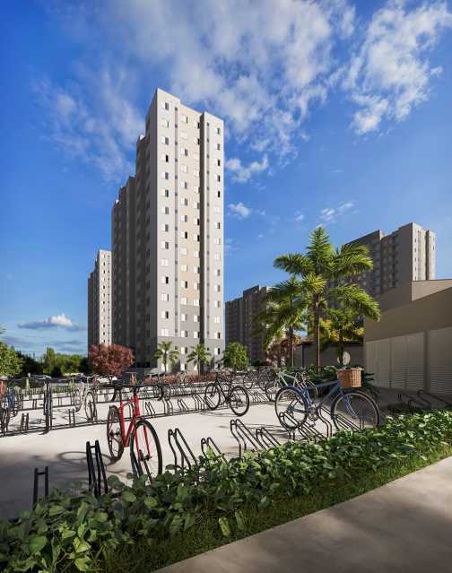 Conheça Bicicletário do imóvel - Apartamento 2 quartos à venda Parque das Nações (Nova Veneza), Sumaré - R$ 268.000 - CLAP20018 - 2 Bicicletário - 2