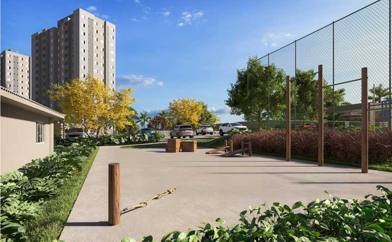 Conheça Praça Fitness do imóvel - Apartamento 2 quartos à venda Parque das Nações (Nova Veneza), Sumaré - R$ 268.000 - CLAP20018 - 9 Praça Fitness - 9