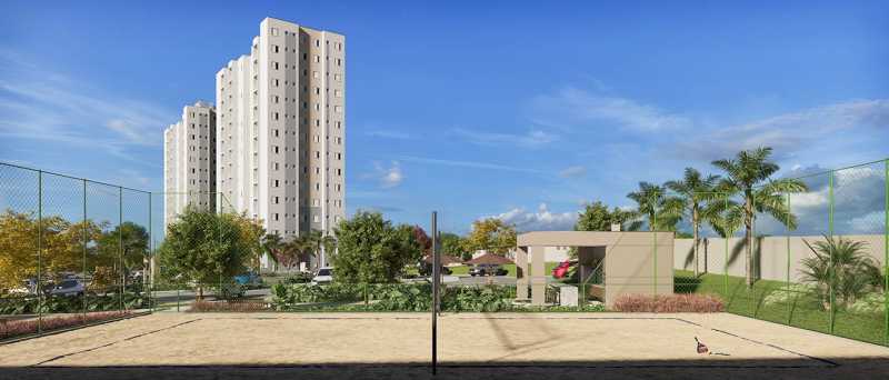 Conheça Quadra de Areia do imóvel - Apartamento 2 quartos à venda Parque das Nações (Nova Veneza), Sumaré - R$ 268.000 - CLAP20018 - 10 Quadra de Areia - 10