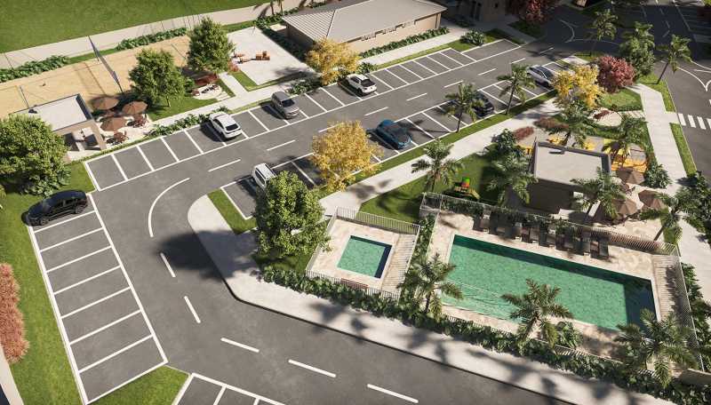 Conheça Vista Área de Lazer do imóvel - Apartamento 2 quartos à venda Parque das Nações (Nova Veneza), Sumaré - R$ 268.000 - CLAP20018 - 17 Vista Área de Lazer - 17
