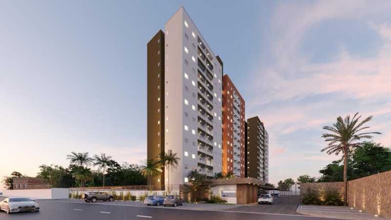 Conheça Fachada. do imóvel - Apartamento 2 quartos à venda Jardim Adelaide, Hortolândia - R$ 335.704 - CLAP20019 - 1 Fachada. - 1