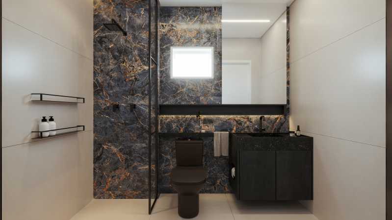 Conheça Banheiro Social 2 do imóvel - Apartamento 2 quartos à venda Jardim Adelaide, Hortolândia - R$ 335.704 - CLAP20019 - 3 Banheiro Social 2 - 3