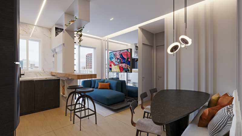 Conheça Living do imóvel - Apartamento 2 quartos à venda Jardim Adelaide, Hortolândia - R$ 335.704 - CLAP20019 - 5 Living - 5