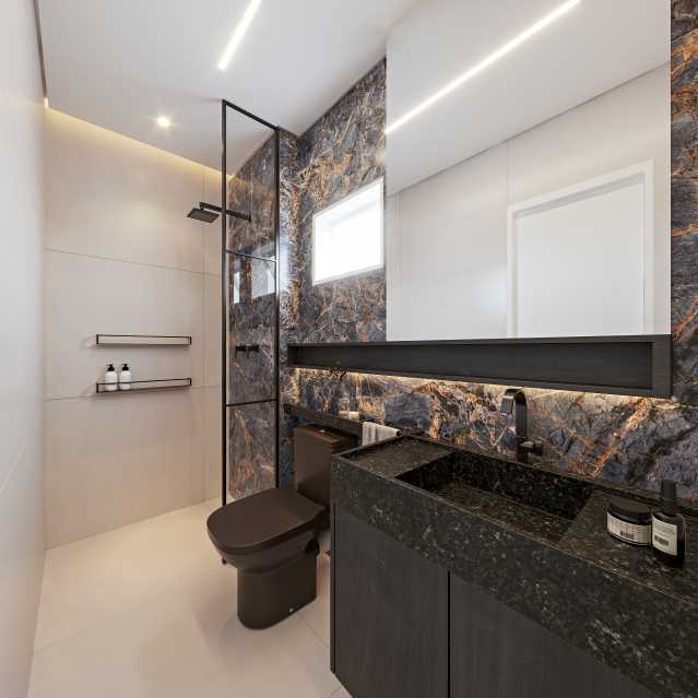 Conheça Banheiro Social do imóvel - Apartamento 2 quartos à venda Jardim Adelaide, Hortolândia - R$ 335.704 - CLAP20019 - 15 Banheiro Social - 15