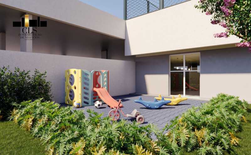 Conheça Playground do imóvel - Apartamento 2 quartos à venda Jardim Nossa Senhora da Penha, Hortolândia - R$ 310.000 - CLAP20020 - 8 Playground - 8
