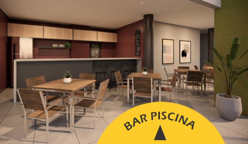 Conheça Bar Piscina do imóvel - Apartamento 2 quartos à venda Jardim São Felipe, Hortolândia - R$ 299.000 - CLAP20021 - 3 Bar Piscina - 3