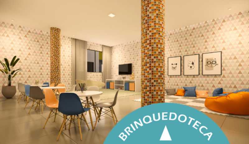 Conheça Brinquedoteca do imóvel - Apartamento 2 quartos à venda Jardim São Felipe, Hortolândia - R$ 299.000 - CLAP20021 - 4 Brinquedoteca - 4
