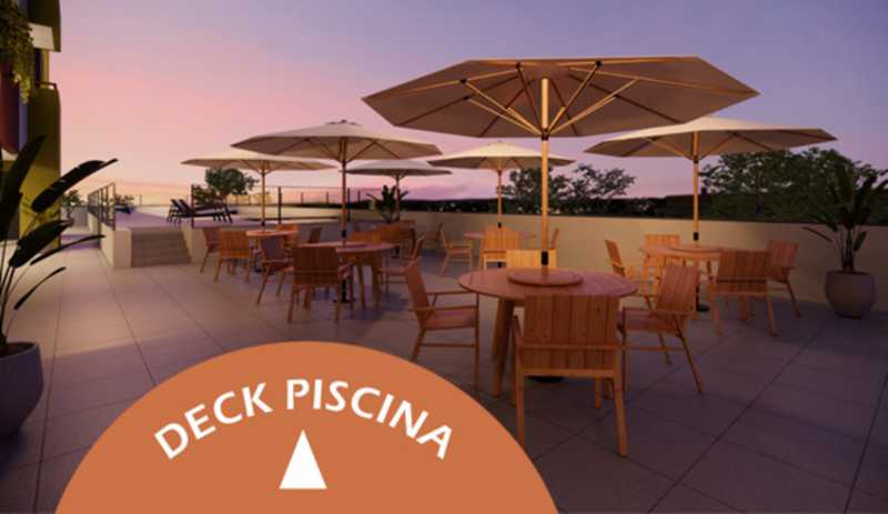Conheça Deck Piscina do imóvel - Apartamento 2 quartos à venda Jardim São Felipe, Hortolândia - R$ 299.000 - CLAP20021 - 5 Deck Piscina - 5