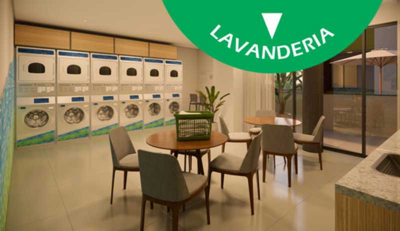 Conheça Lavanderia do imóvel - Apartamento 2 quartos à venda Jardim São Felipe, Hortolândia - R$ 299.000 - CLAP20021 - 6 Lavanderia - 6