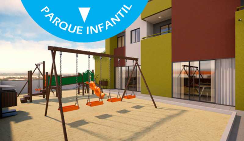 Conheça Parque Infantil do imóvel - Apartamento 2 quartos à venda Jardim São Felipe, Hortolândia - R$ 299.000 - CLAP20021 - 7 Parque Infantil - 7