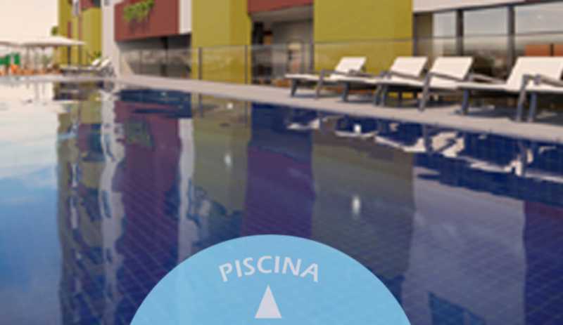Conheça Piscina do imóvel - Apartamento 2 quartos à venda Jardim São Felipe, Hortolândia - R$ 299.000 - CLAP20021 - 8 Piscina - 8