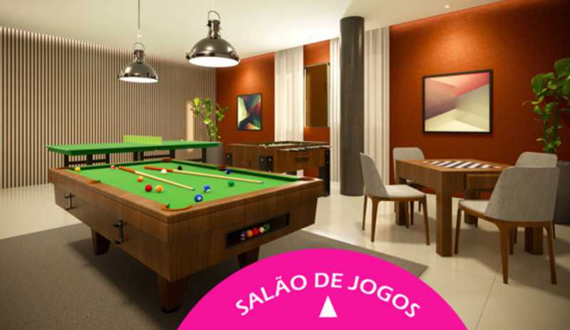 Conheça Salão de Jogos do imóvel - Apartamento 2 quartos à venda Jardim São Felipe, Hortolândia - R$ 299.000 - CLAP20021 - 12 Salão de Jogos - 12