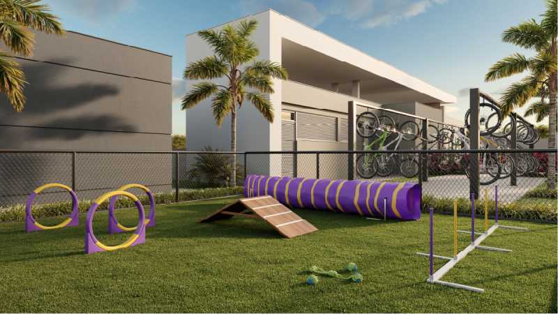 Conheça Espaço Pet do imóvel - Apartamento 3 quartos à venda Jardim Everest, Hortolândia - R$ 426.100 - CLAP30004 - 11 Espaço Pet - 11