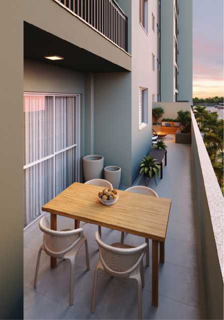 Conheça Terraço do imóvel - Apartamento 3 quartos à venda Jardim Everest, Hortolândia - R$ 426.100 - CLAP30004 - 25 Terraço - 25