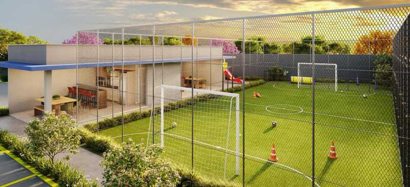 Conheça Campo de Futebol. do imóvel - Apartamento 2 quartos à venda Chácara Bela Vista, Sumaré - R$ 315.347 - CLAP20006 - 5 Campo de Futebol. - 5