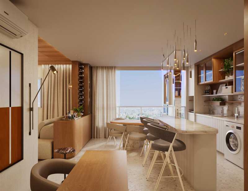 Conheça Living 2. do imóvel - Apartamento 2 quartos à venda Chácara Bela Vista, Sumaré - R$ 315.347 - CLAP20006 - 12 Living 2. - 12