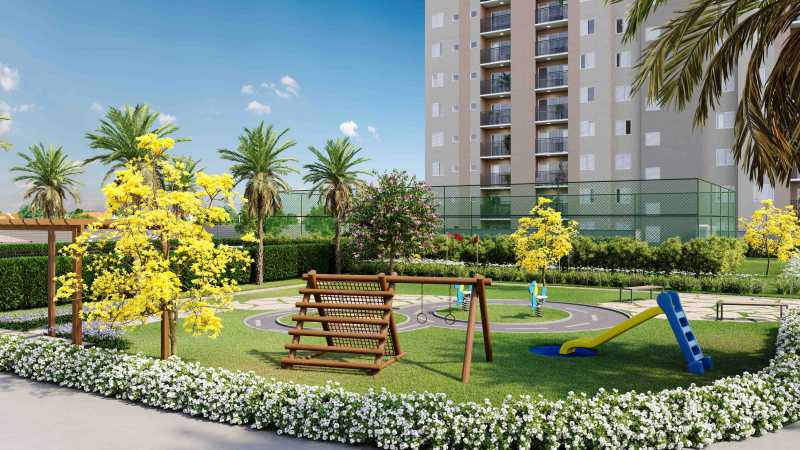 Conheça Playground do imóvel - Apartamento 2 quartos à venda Jardim Luiz Cia, Sumaré - R$ 264.000 - CLAP20027 - 9 Playground - 9