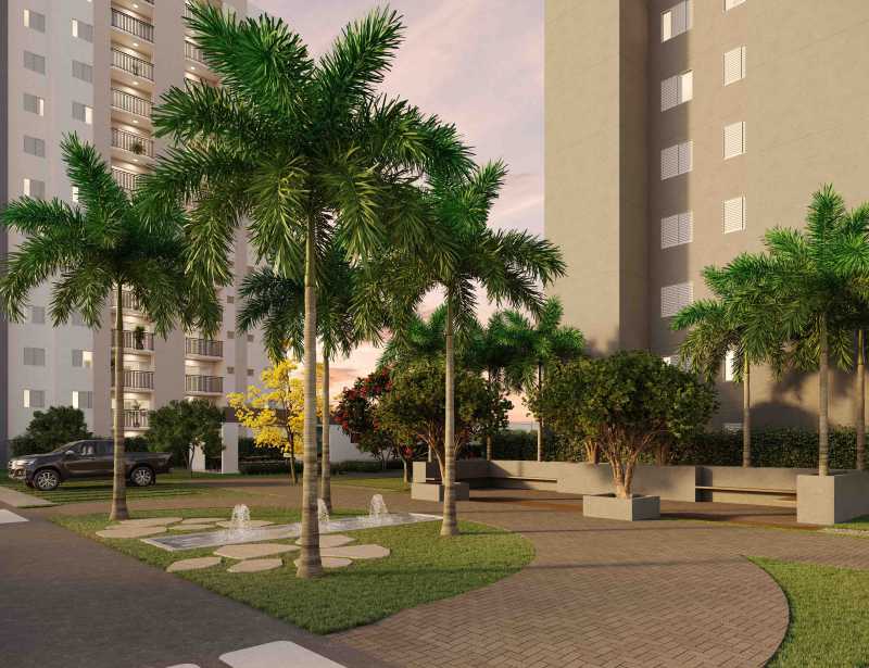 Conheça Recepção do imóvel - Apartamento 2 quartos à venda Jardim Luiz Cia, Sumaré - R$ 264.000 - CLAP20027 - 12 Recepção - 12
