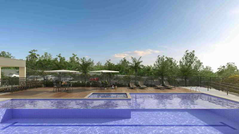 Conheça Piscina. do imóvel - Apartamento 2 quartos à venda Jardim Bela Vista, Sumaré - R$ 244.900 - CLAP20028 - 5 Piscina. - 5