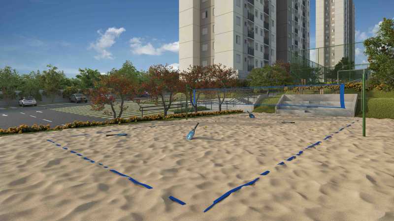 Conheça Quadra de Areia. do imóvel - Apartamento 2 quartos à venda Jardim Bela Vista, Sumaré - R$ 244.900 - CLAP20028 - 8 Quadra de Areia. - 8