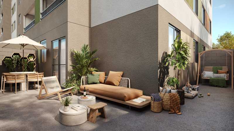 Conheça Garden Privativo. do imóvel - Apartamento 2 quartos à venda Vila São Bento, Campinas - R$ 282.190 - CLAP20029 - 4 Garden Privativo. - 4