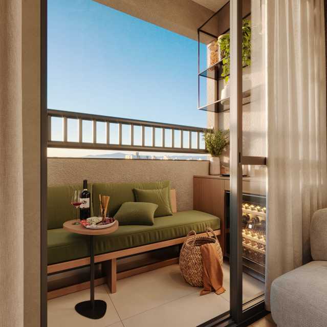 Conheça Varanda. do imóvel - Apartamento 2 quartos à venda Vila São Bento, Campinas - R$ 282.190 - CLAP20029 - 9 Varanda. - 9