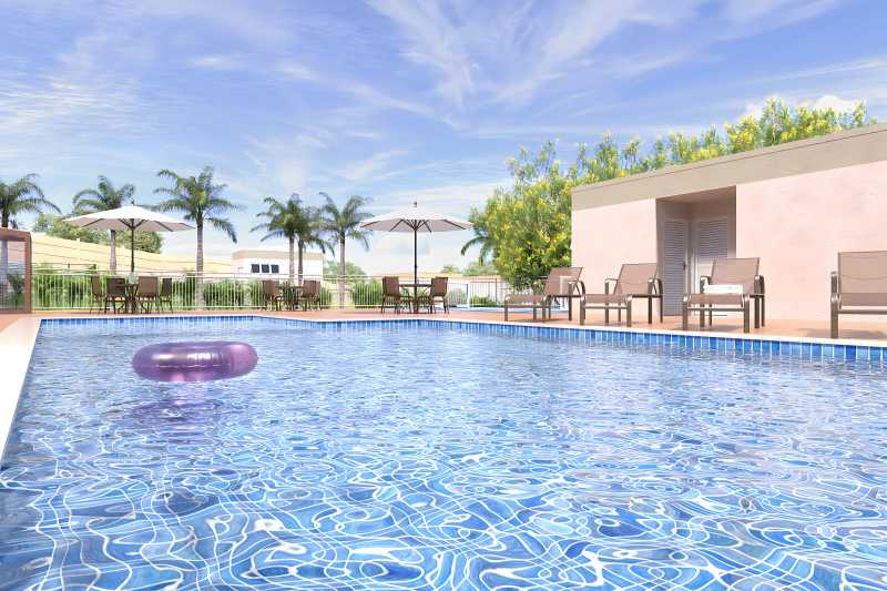 Conheça Piscina. do imóvel - Apartamento 2 quartos à venda Jardim Nova Veneza (Nova Veneza), Sumaré - R$ 275.000 - CLAP20030 - 17 Piscina. - 17