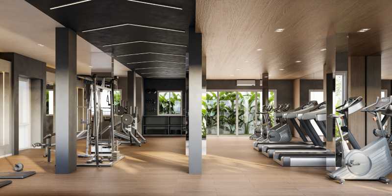 Conheça Academia. do imóvel - Apartamento 3 quartos à venda Parque Gabriel, Hortolândia - R$ 526.293 - CLAP30005 - 2 Academia. - 2