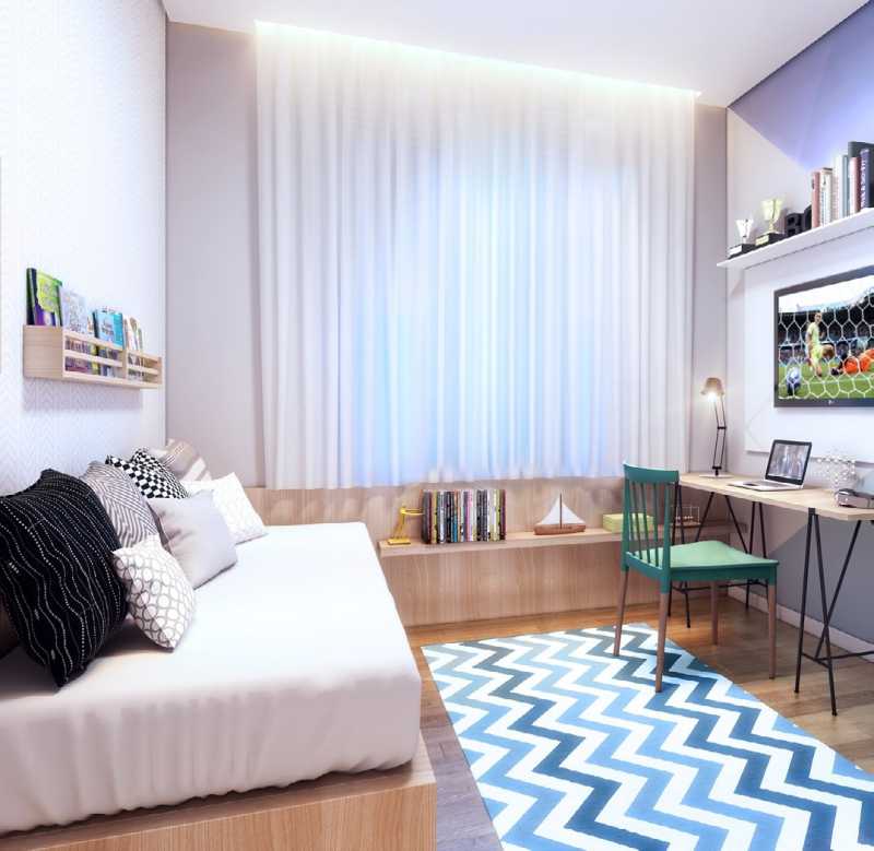 Conheça Dormitório 2. do imóvel - Apartamento 3 quartos à venda Parque Gabriel, Hortolândia - R$ 526.293 - CLAP30005 - 5 Dormitório 2. - 5