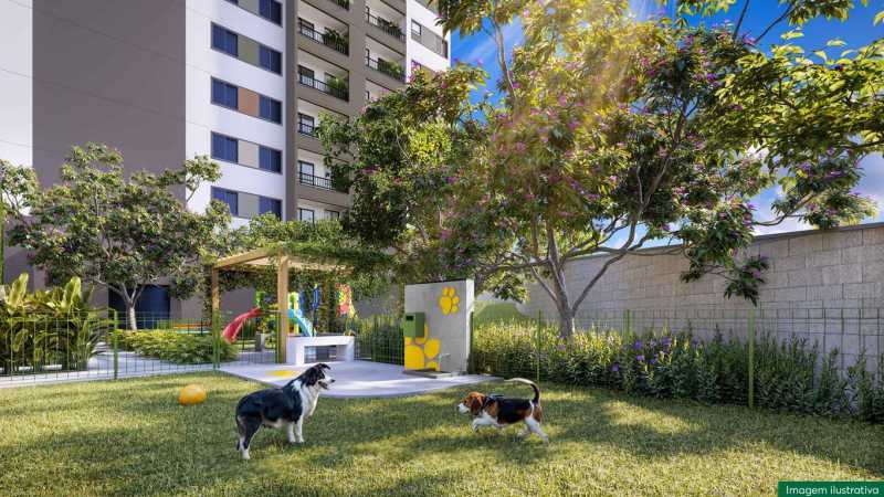 Conheça Pet Place do imóvel - Apartamento 2 quartos à venda Residencial Galeria Garden, Campinas - R$ 382.990 - CLAP20034 - 6 Pet Place - 6