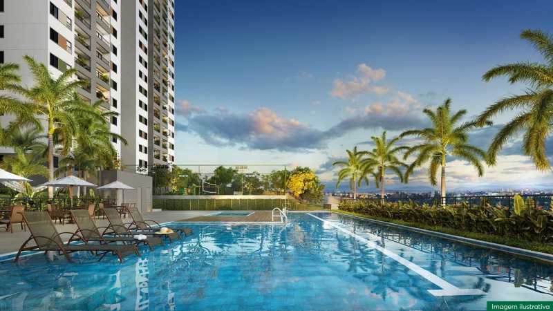 Conheça Piscina do imóvel - Apartamento 2 quartos à venda Residencial Galeria Garden, Campinas - R$ 382.990 - CLAP20034 - 8 Piscina - 8