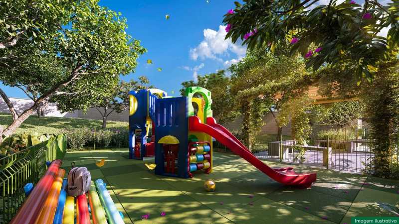 Conheça Playground do imóvel - Apartamento 2 quartos à venda Residencial Galeria Garden, Campinas - R$ 382.990 - CLAP20034 - 9 Playground - 9