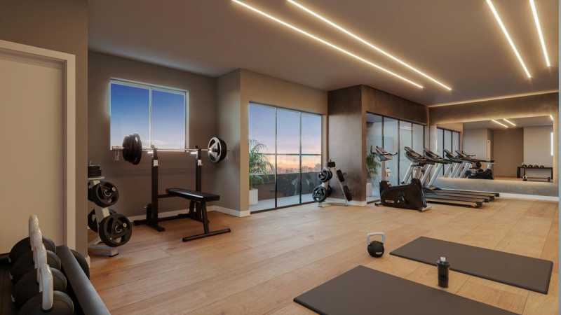 Conheça Academia. do imóvel - Apartamento 2 quartos à venda Residencial Portal do Lago, Sumaré - R$ 334.800 - CLAP20007 - 2 Academia. - 2